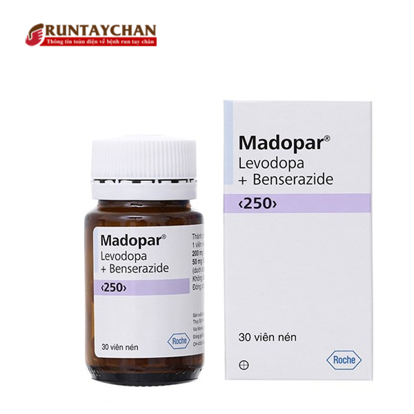 Levodopa (hoạt chất chính trong Madopar) là "tiêu chuẩn vàng" điều trị bệnh Parkinson